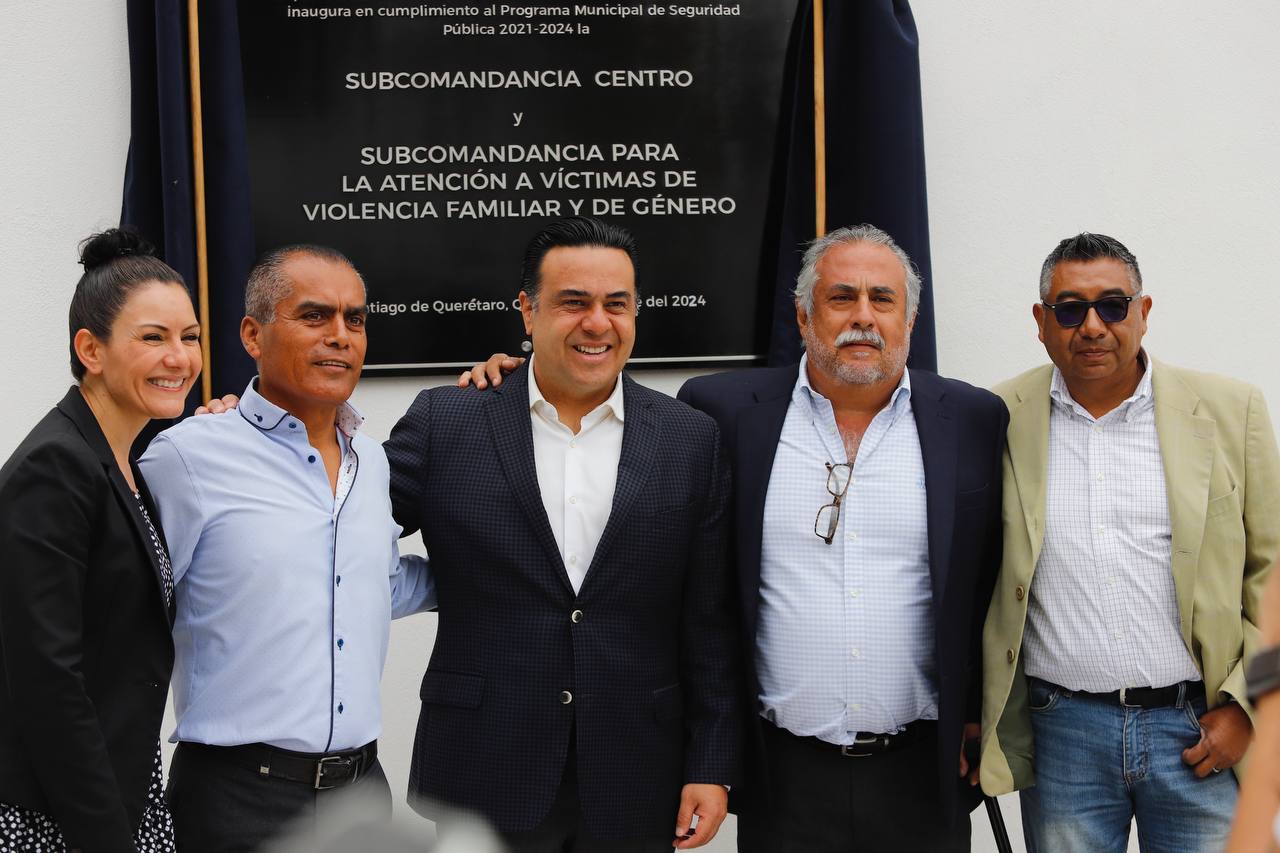 Luis Nava trabaja para mantener la paz y tranquilidad en Querétro.