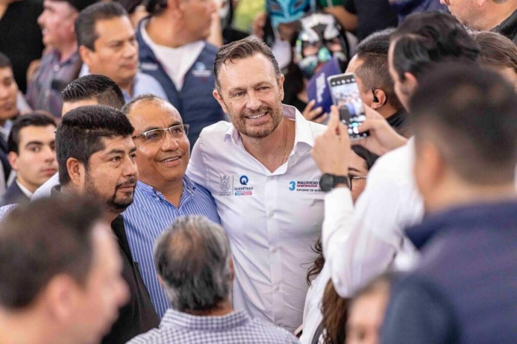 Mauricio Kuri dio un mensaje ciudadano en San Juan Del Río