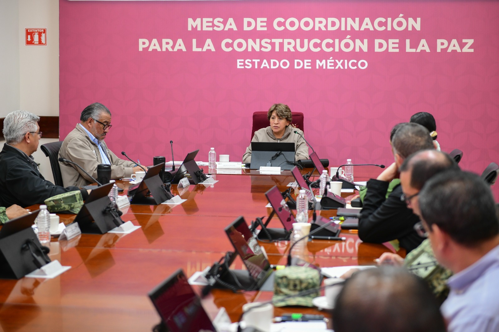 El trabajo en equipo entre autoridades es clave para la seguridad en el Estado de México.