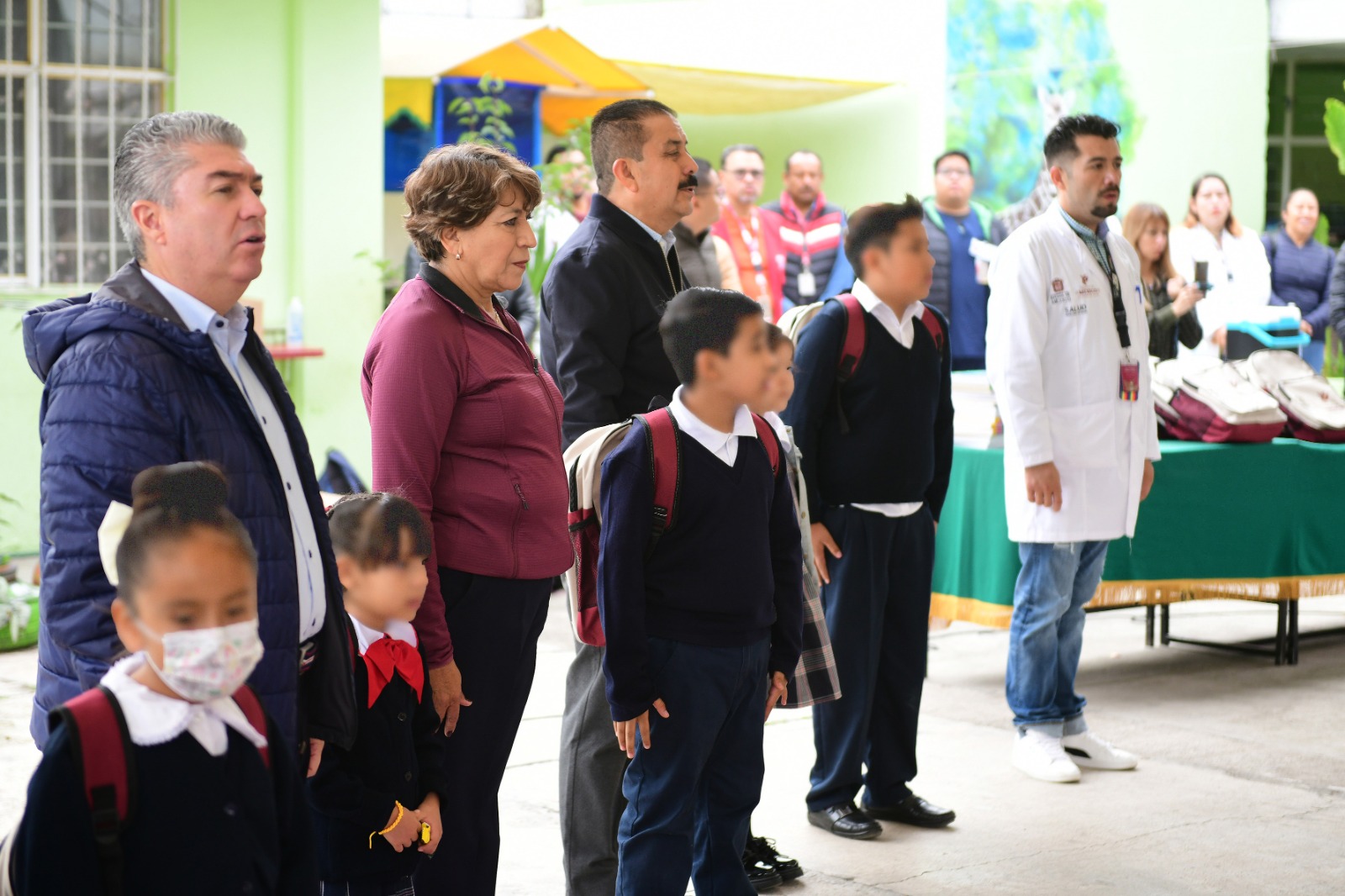 Delfina Gómez anuncia el segundo censo para ayudar a las familias de Chalco.
