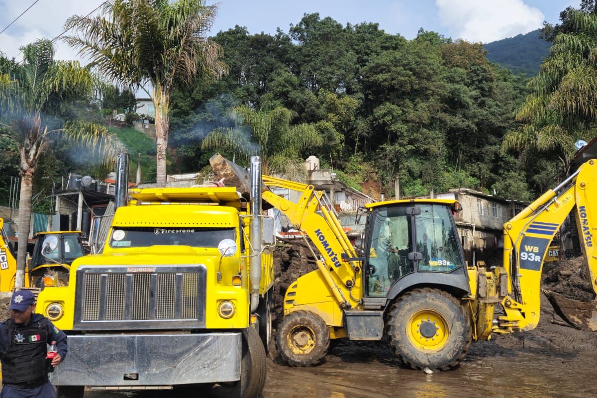 Autoridades de Edomex destinan toda la maquinaria necesaria para atender esta emergencia.