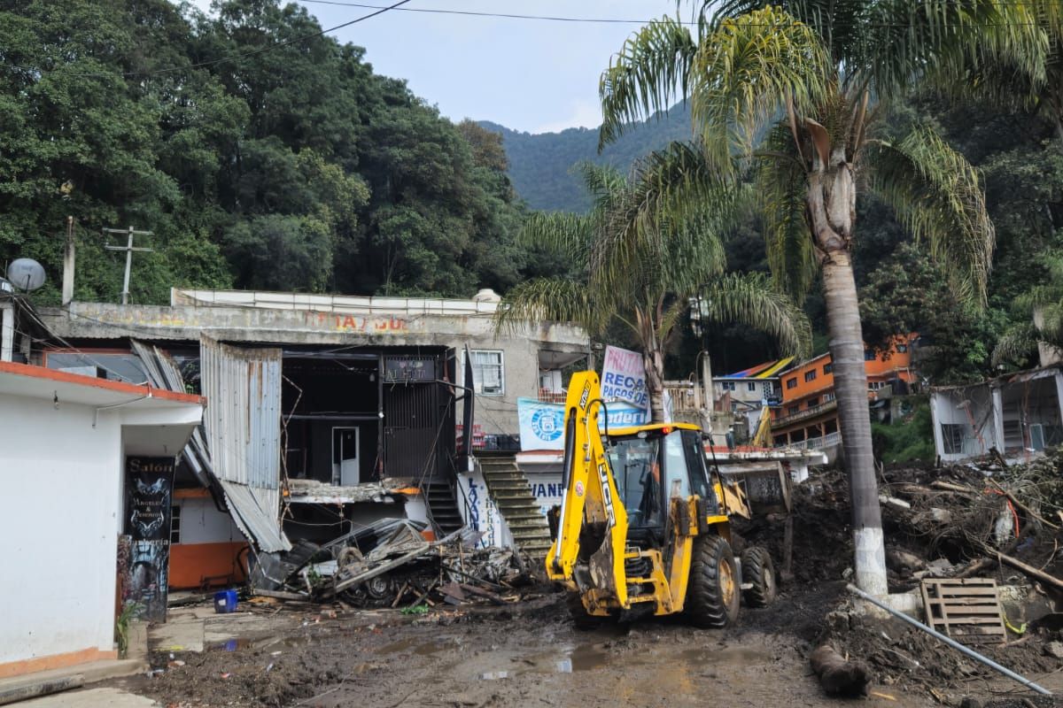 Autoridades de Edomex destinan toda la maquinaria necesaria para atender esta emergencia.