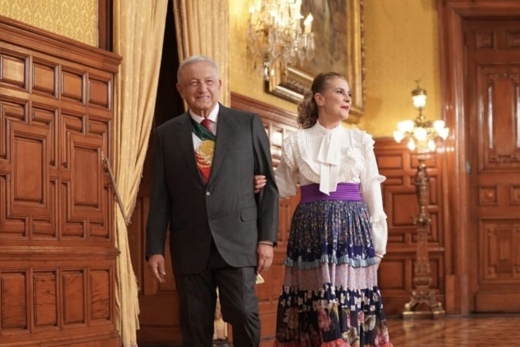 Vestidos que ha usado Beatriz Gutiérrez Müller en el Grito de Independencia