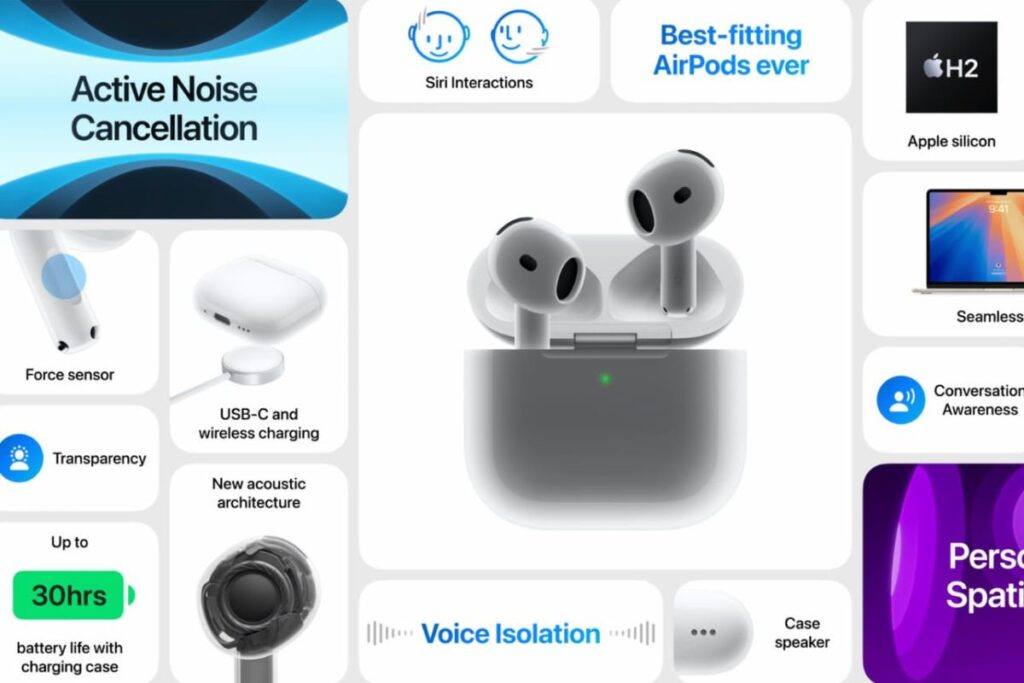 Los AirPods 4 tendrán mejoras en su sonido / Foto: Especial