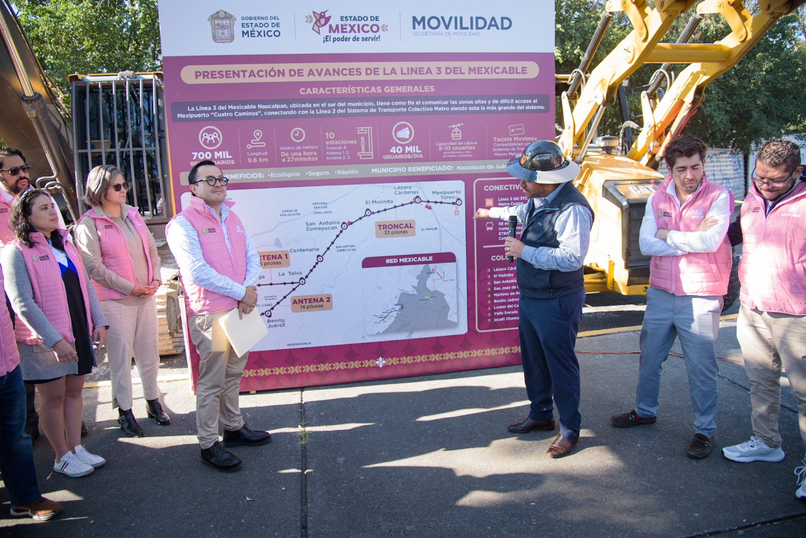 La nueva línea beneficiará a más de 700 mil mexiquenses en Naucalpan.