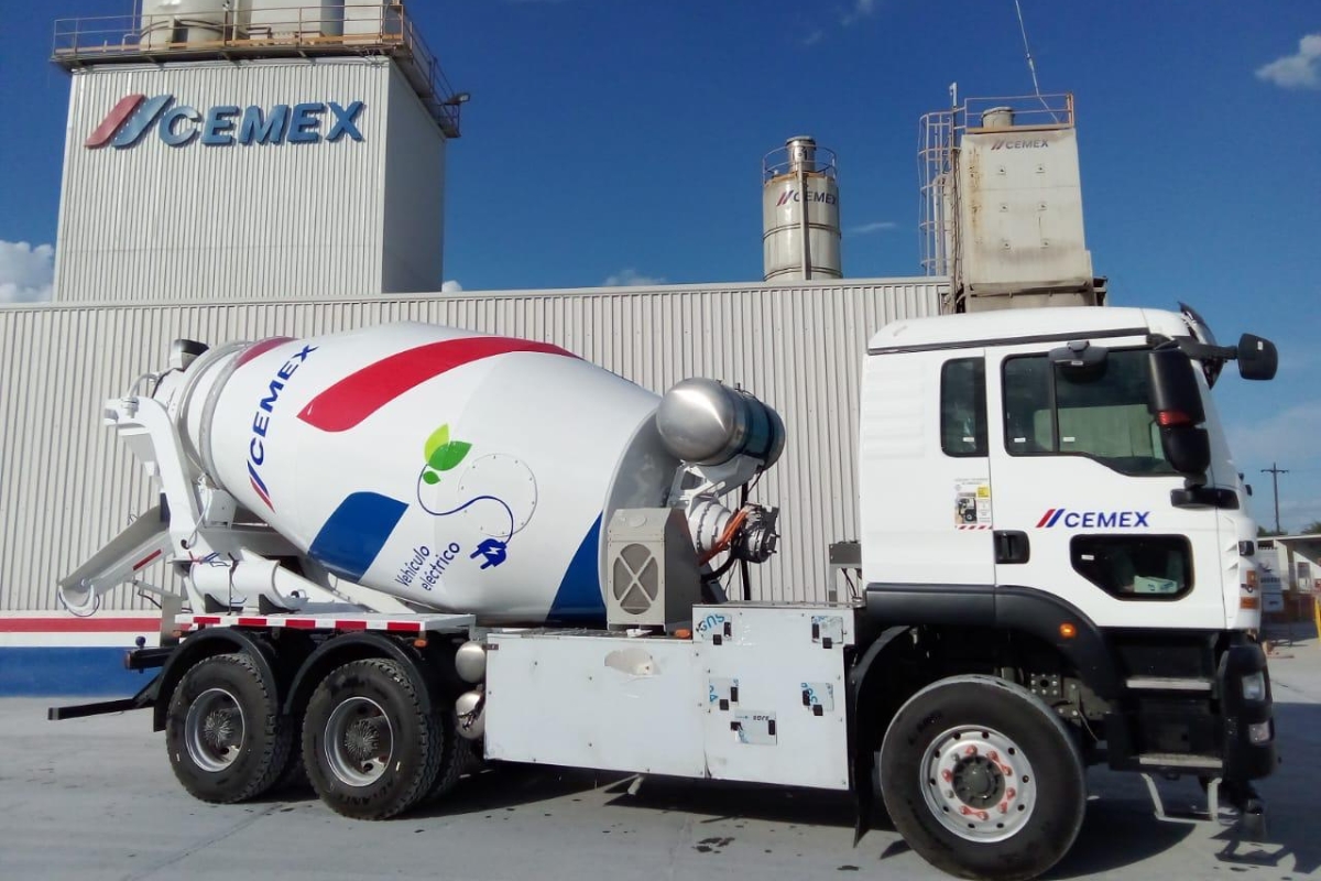 Cemex integra camiones revolvedores eléctricos