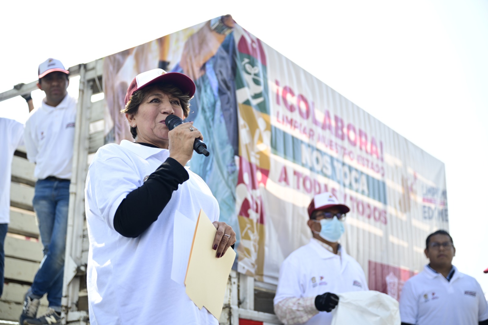 La Gobernadora Delfina Gómez arranca la segunda jornada de 