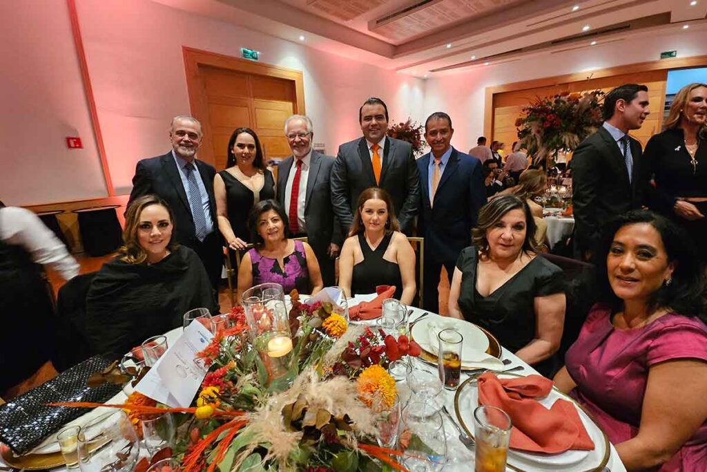 El Club de Industriales fue sede de la primera Gala Coparmex donde se entregaron reconocimientos y apoyos a asistencias sociales