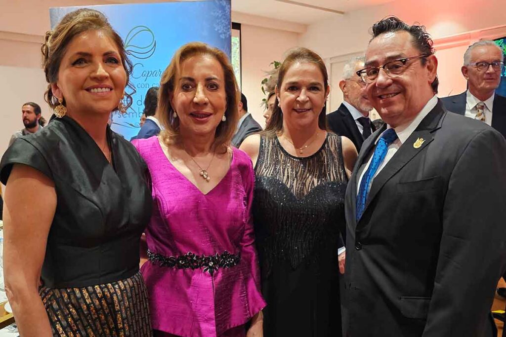 El Club de Industriales fue sede de la primera Gala Coparmex donde se entregaron reconocimientos y apoyos a asistencias sociales