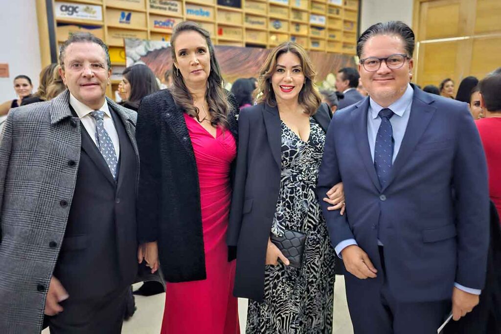 El Club de Industriales fue sede de la primera Gala Coparmex donde se entregaron reconocimientos y apoyos a asistencias sociales