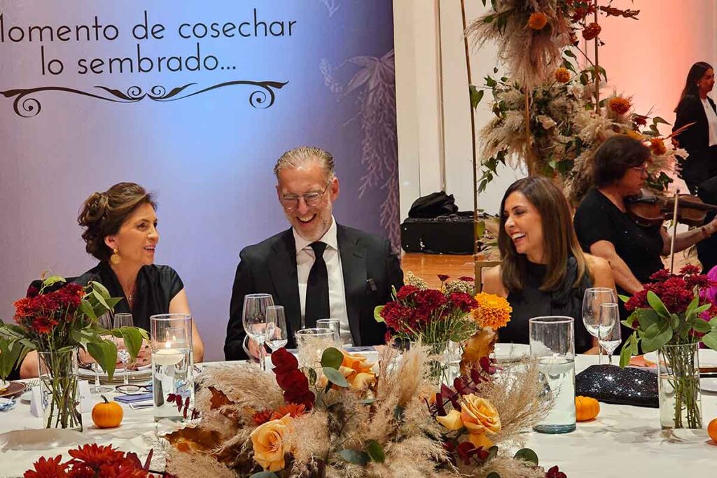 El Club de Industriales fue sede de la primera Gala Coparmex donde se entregaron reconocimientos y apoyos a asistencias sociales