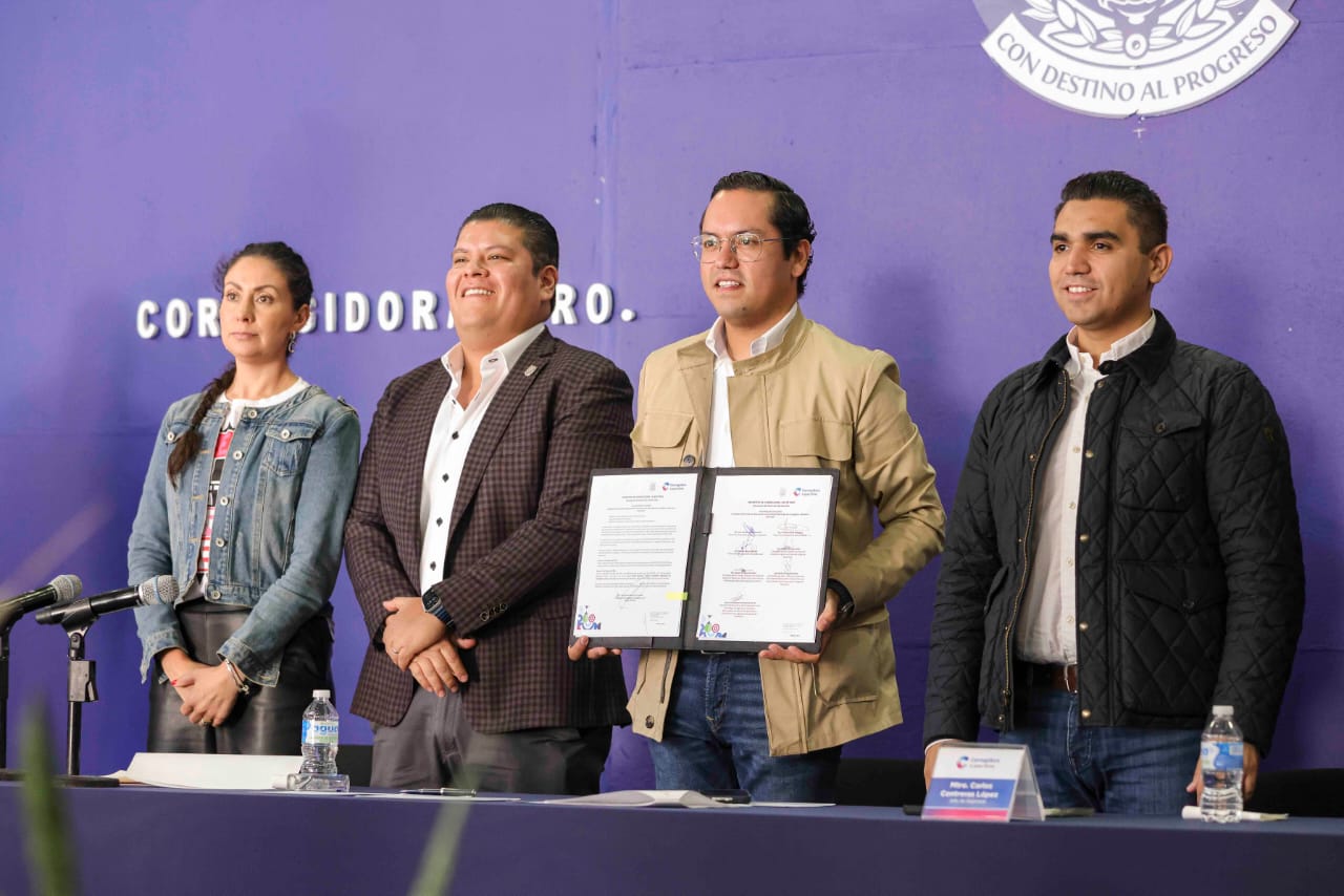 Chepe Guerrero reafirma su confianza en los profesionistas queretanos.