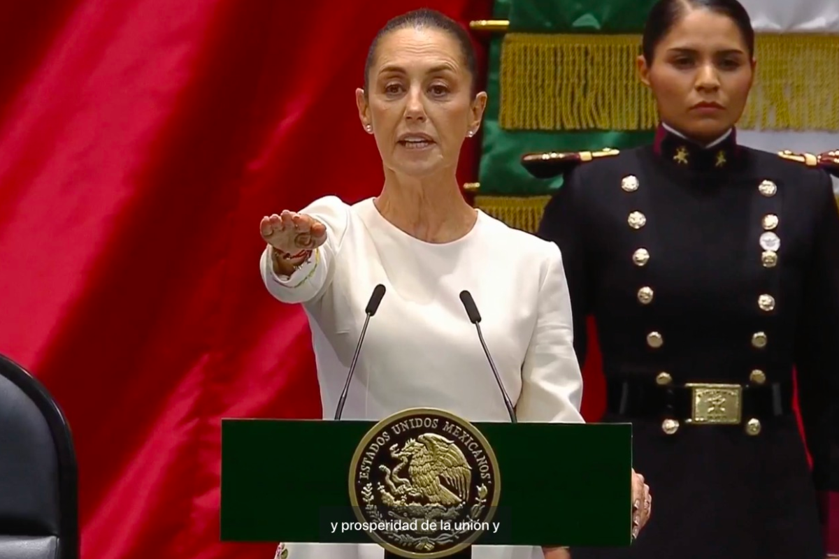 Sigue la toma de protesta de Claudia Sheinbaum en fotos
