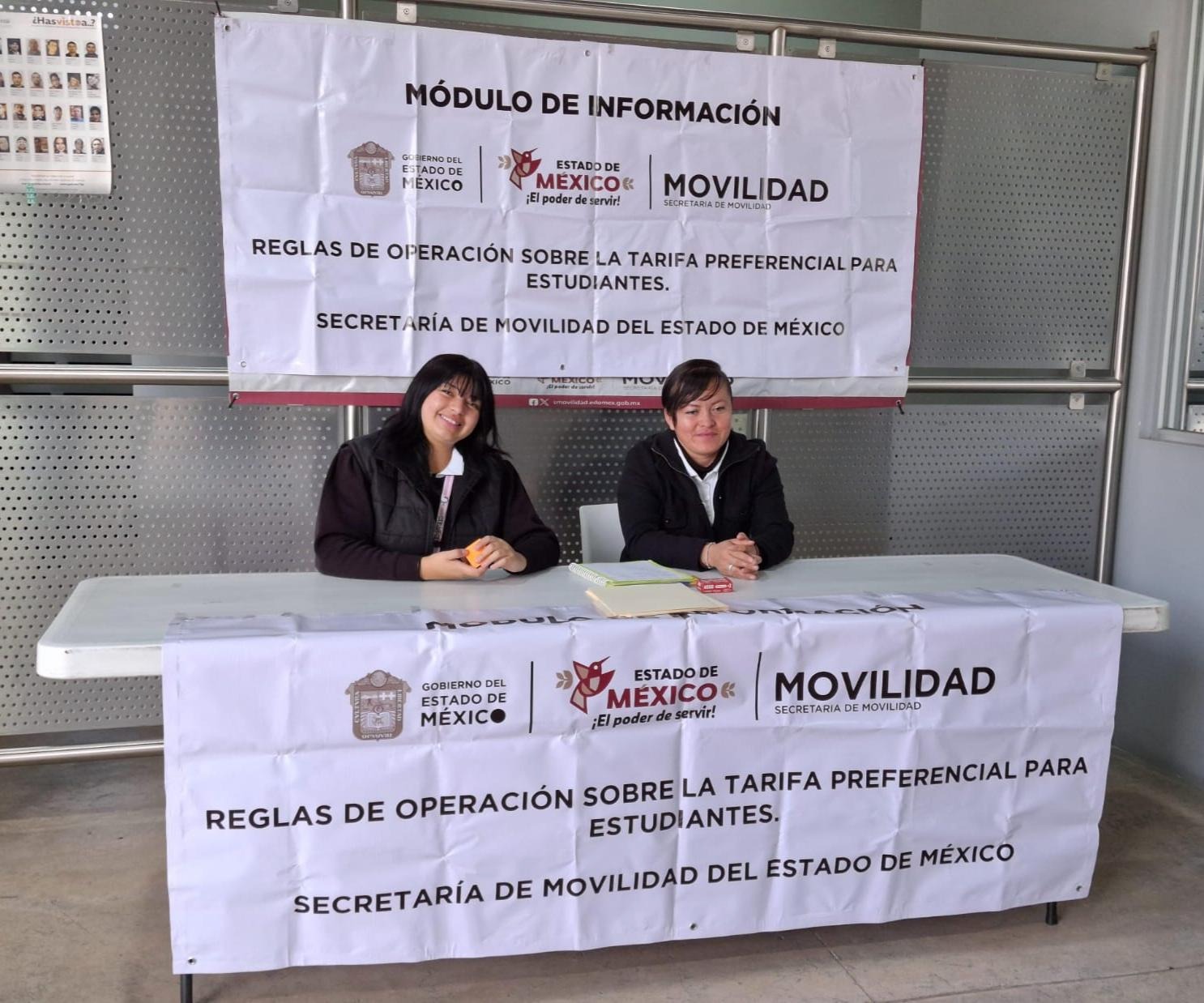 El módulo permanente en la estación Indios Verdes ofrece atención para estudiantes de lunes a viernes.