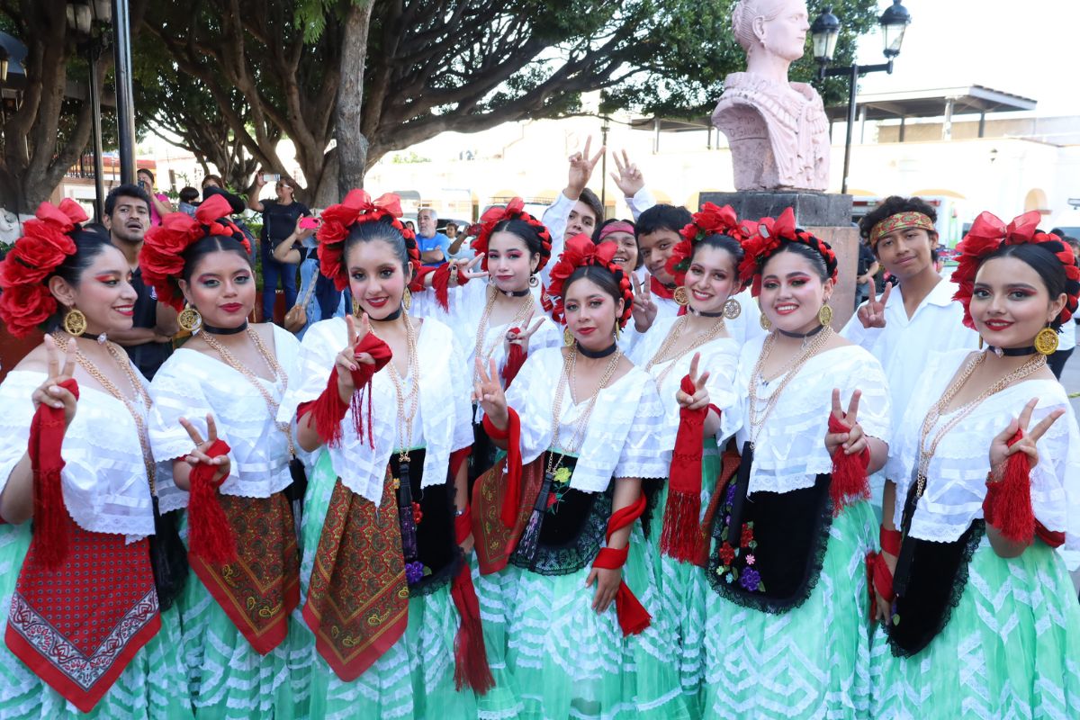 Termina Festival de Danza Tradicional y Baile Folklórico COBAQ 2024