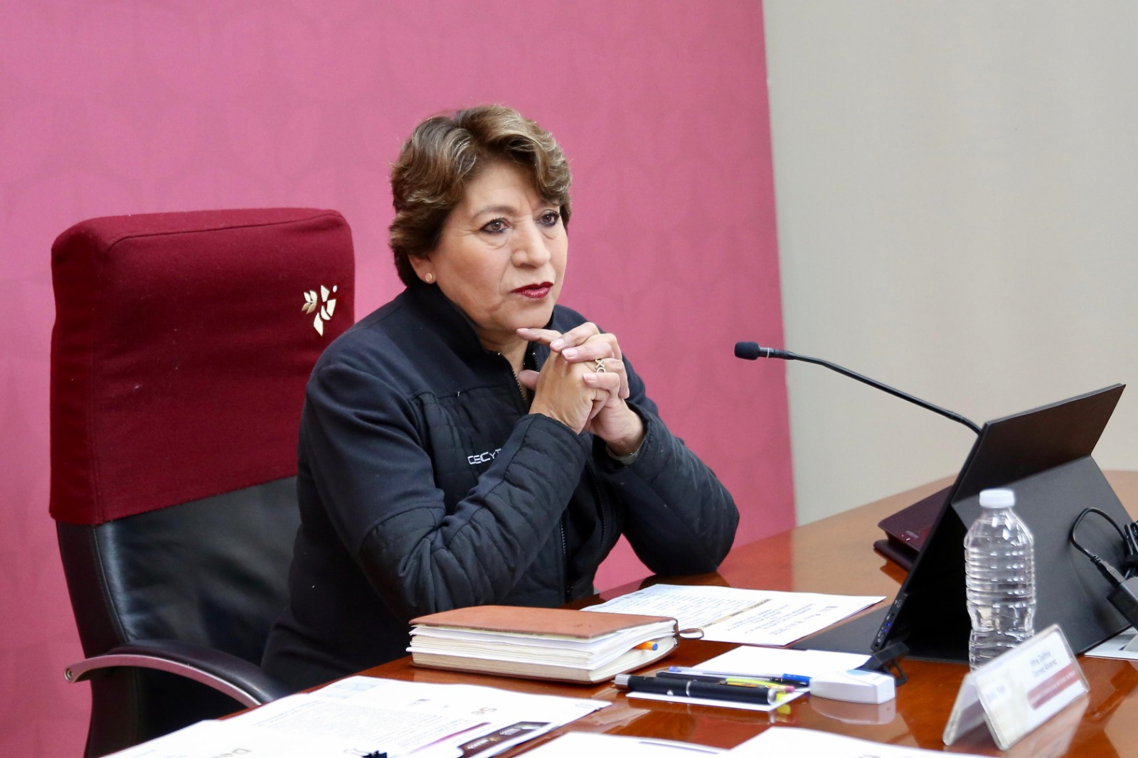 La Gobernadora Delfina Gómez Álvarez refuerza el compromiso del Estado de México con la seguridad de los mexiquenses.