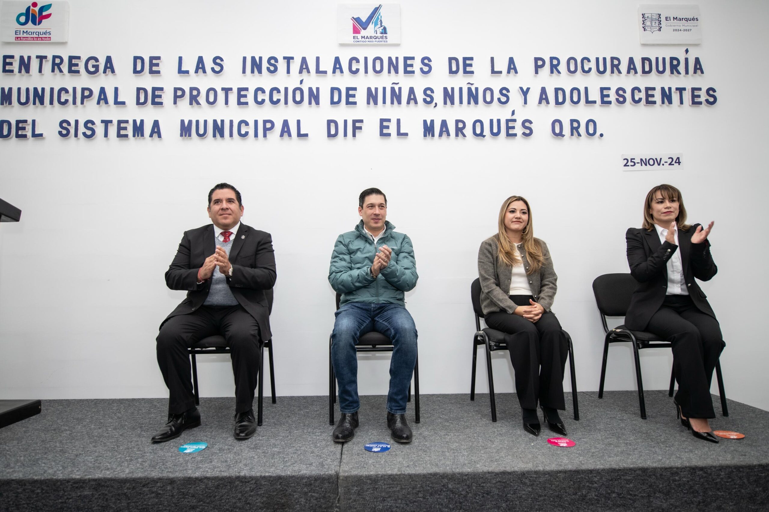 Autoridades locales comprometidas con el bienestar de niñas, niños y adolescentes.