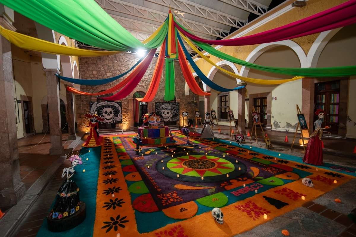 Rodrigo Monsalvo inaugura actividades del Día de Muertos El Marqués 2024