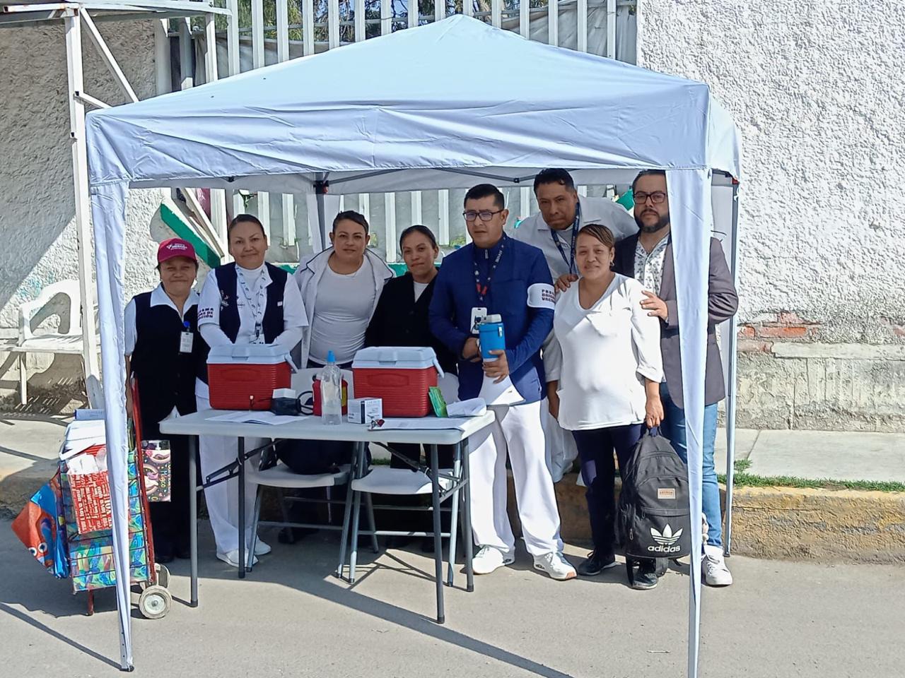 Hasta el 31 de diciembre, las brigadas aplican biológicos del esquema básico en todo el Edomex.