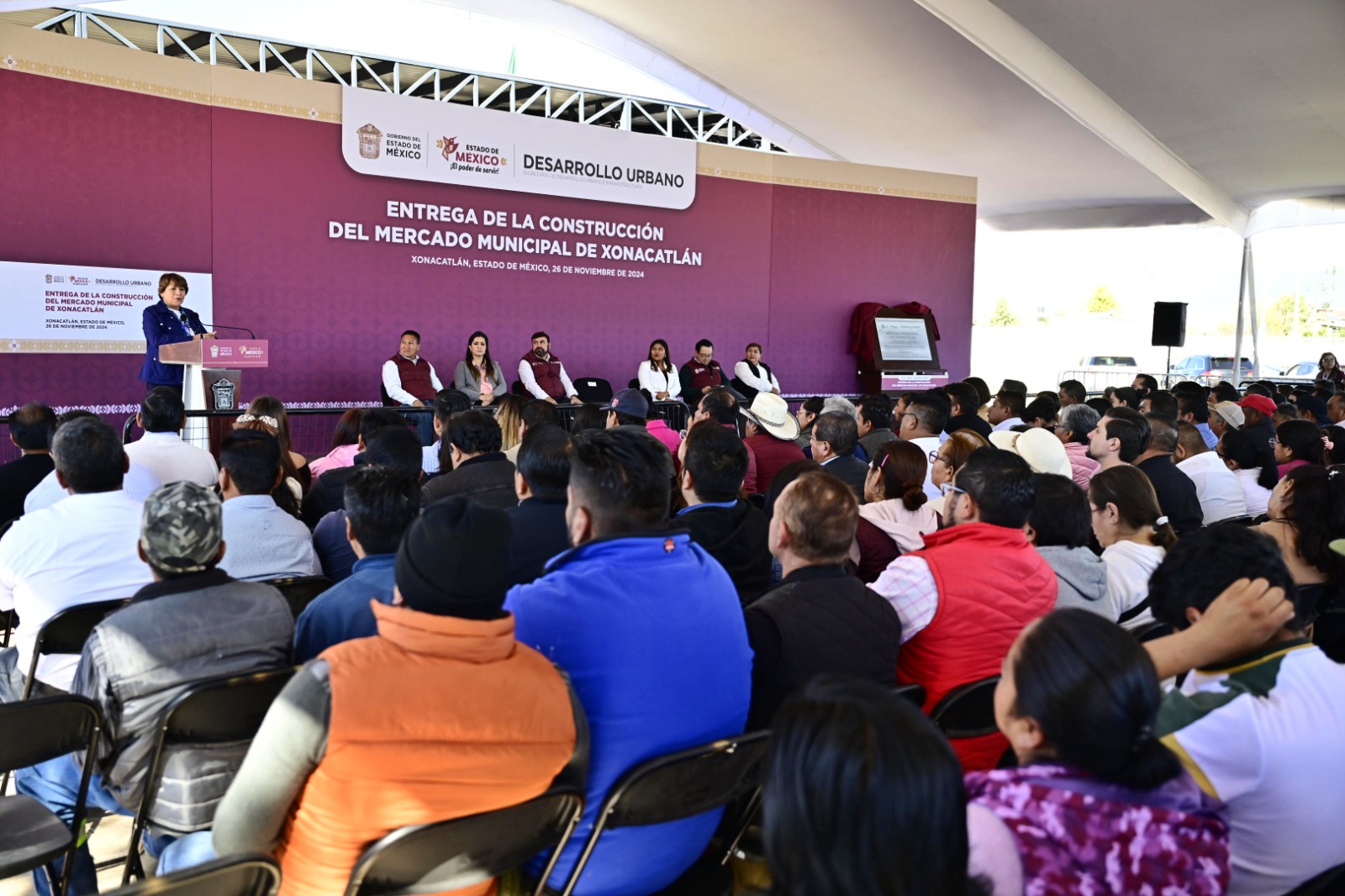 Más de mil empleos generados con la construcción del mercado.