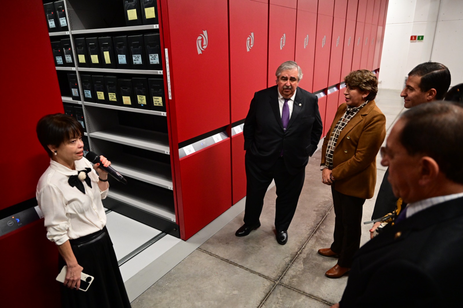 Autoridades estatales y judiciales presentes en la inauguración del archivo que moderniza el acceso a la justicia