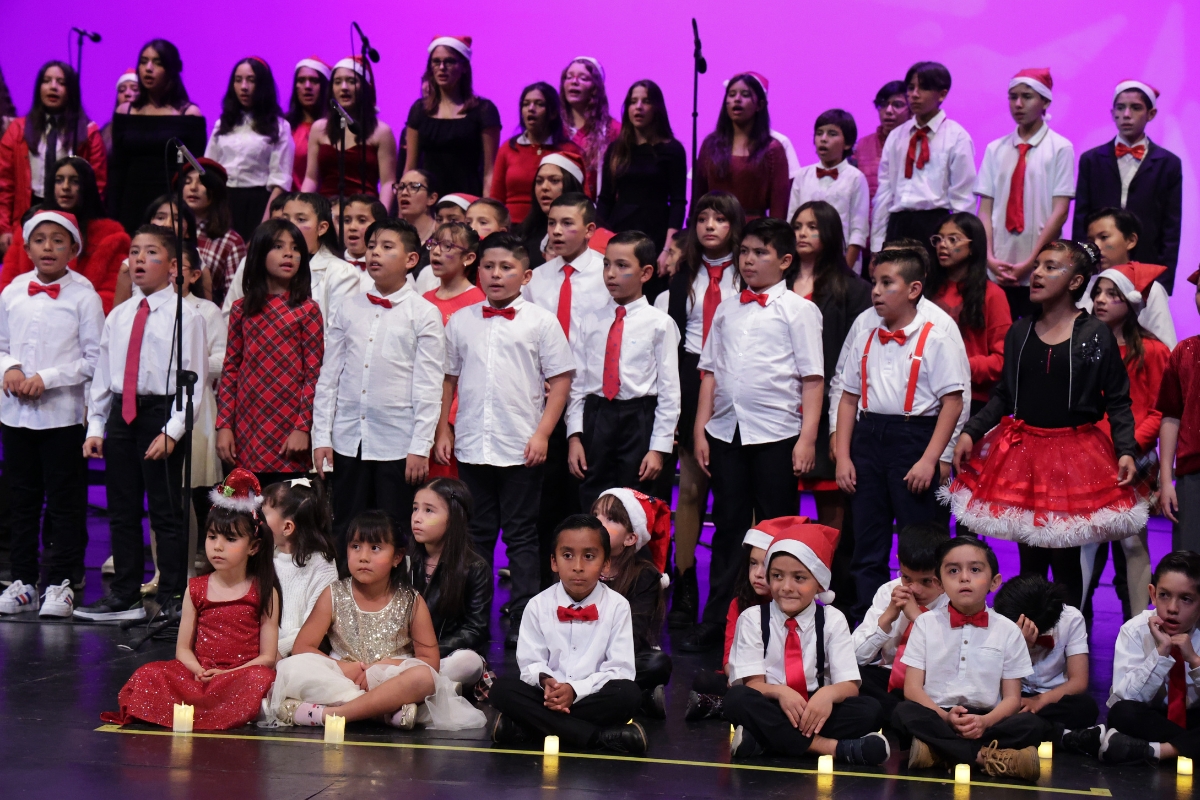 Concierto navideño 2023 en Colegio CELSE