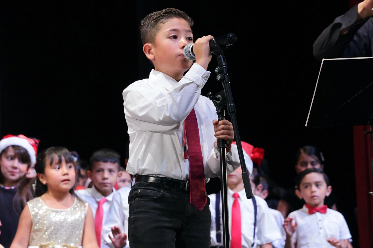 Concierto navideño 2023 en Colegio CELSE