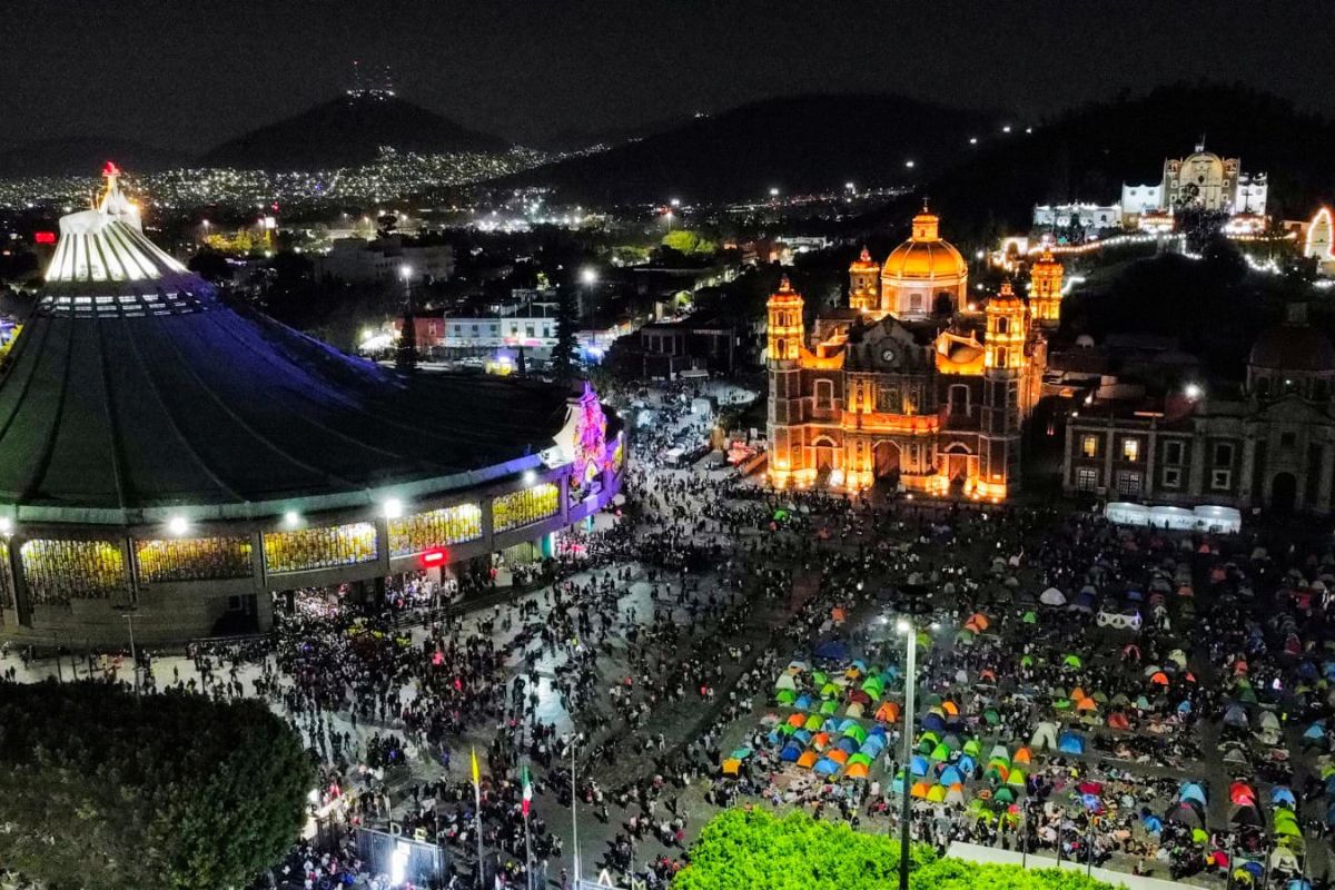 El camino de fe: La llegada de los peregrinos a la Basílica de Guadalupe