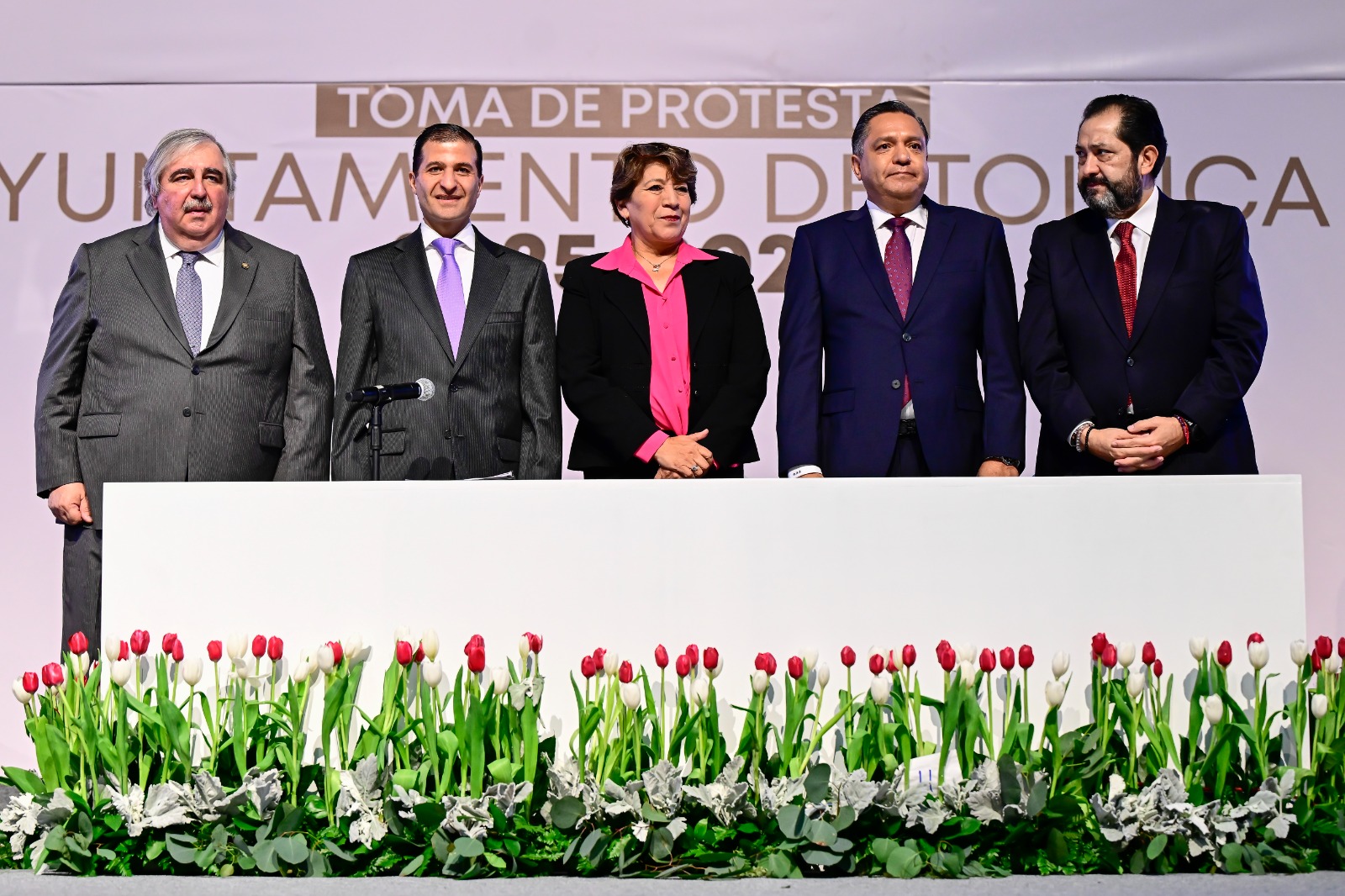 Ricardo Moreno Bastida se compromete a trabajar en unidad con el Gobierno estatal y federal para el bienestar de Toluca.