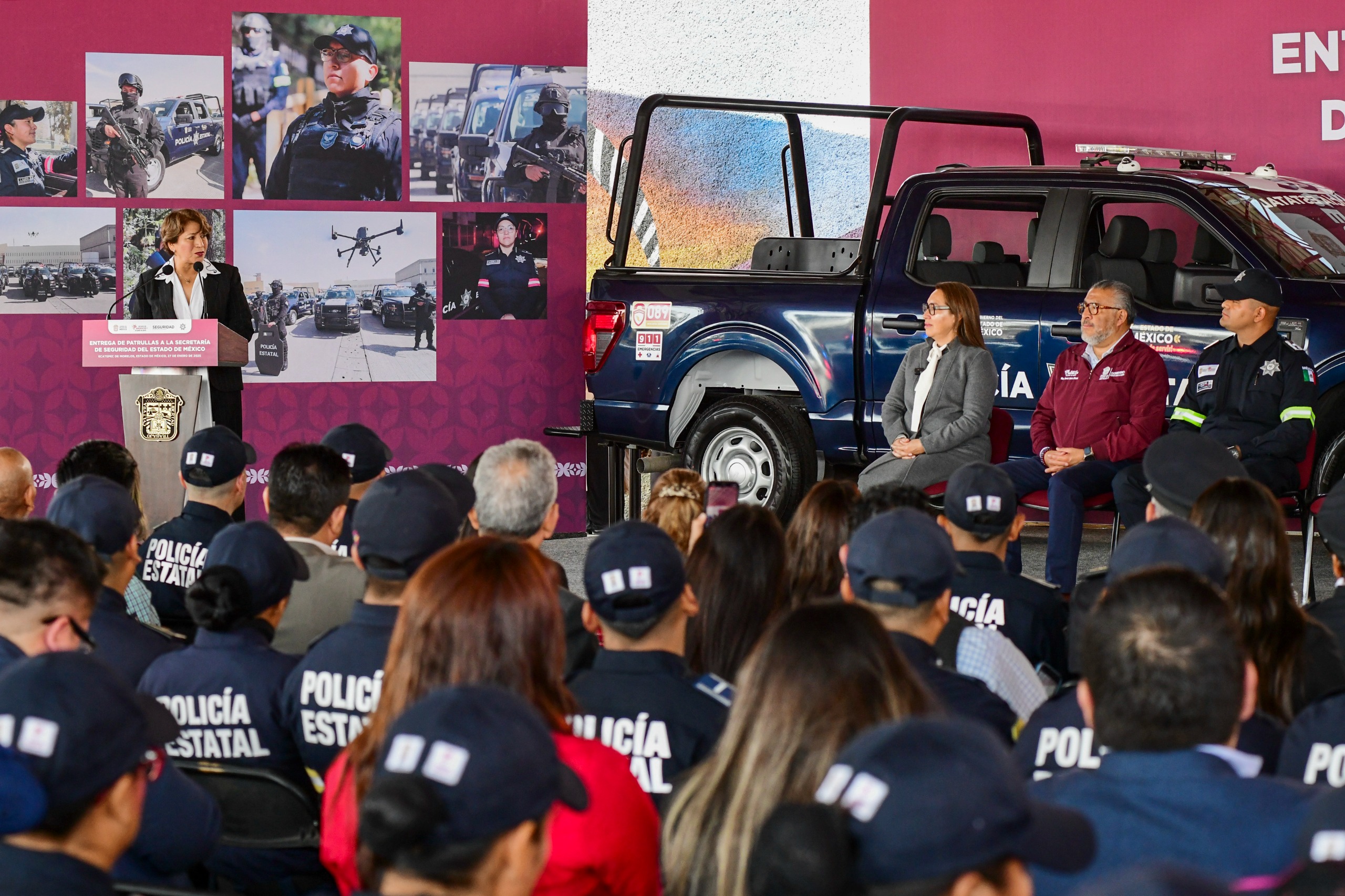 La estrategia de seguridad ha reducido los índices delictivos en el Estado de México.