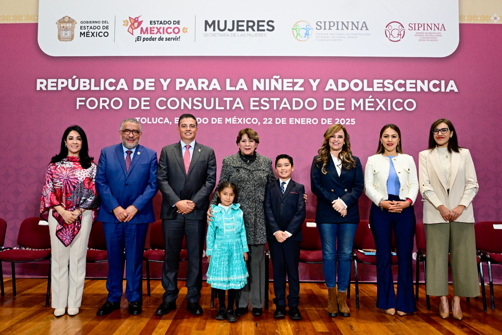 El evento dejó claro que el Estado de México avanza en la construcción de un futuro con igualdad, justicia social y una vida digna para todos los menores de la entidad.