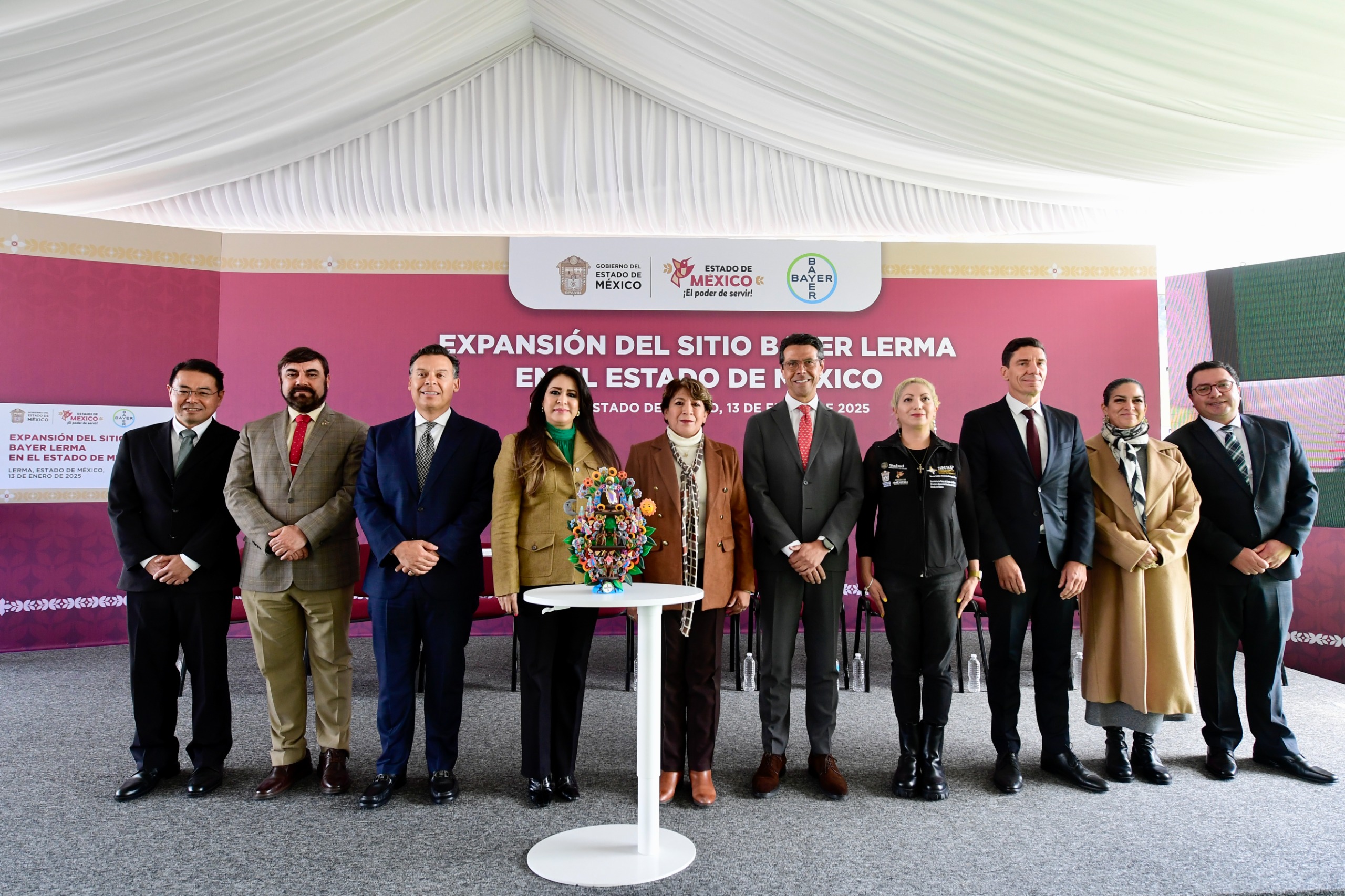 Delfina Gómez resalta el crecimiento del empleo formal en el EdoMéx durante la inauguración del “Proyecto Spectre.”