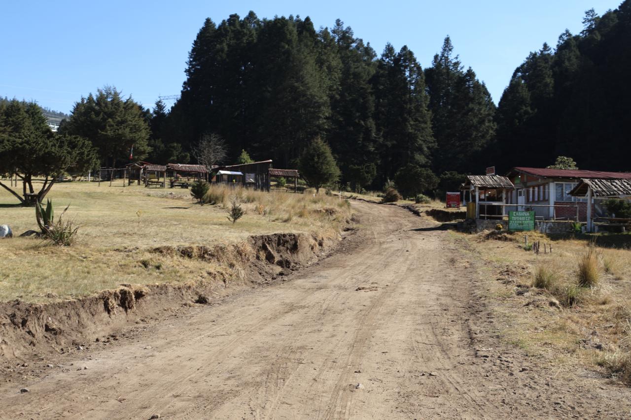 La Marquesa tiene caminos recién rehabilitados.