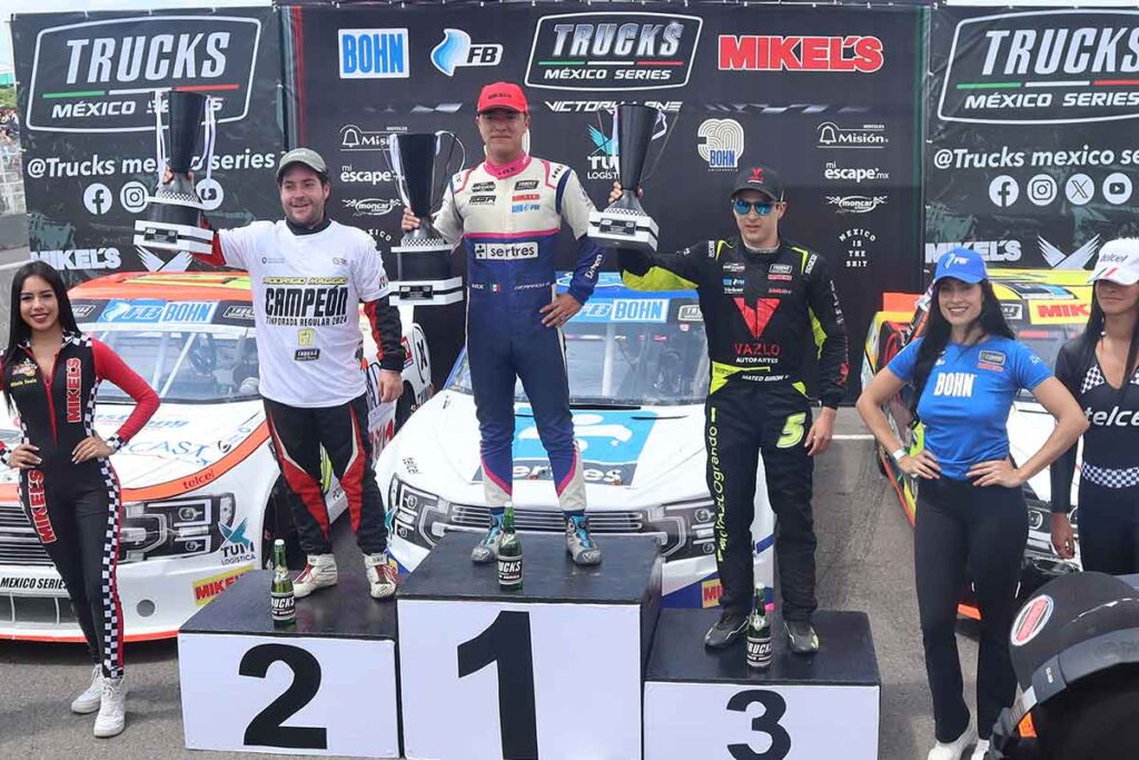 Los playoffs de la Nascar México Series trajo muchas emociones en Querétaro