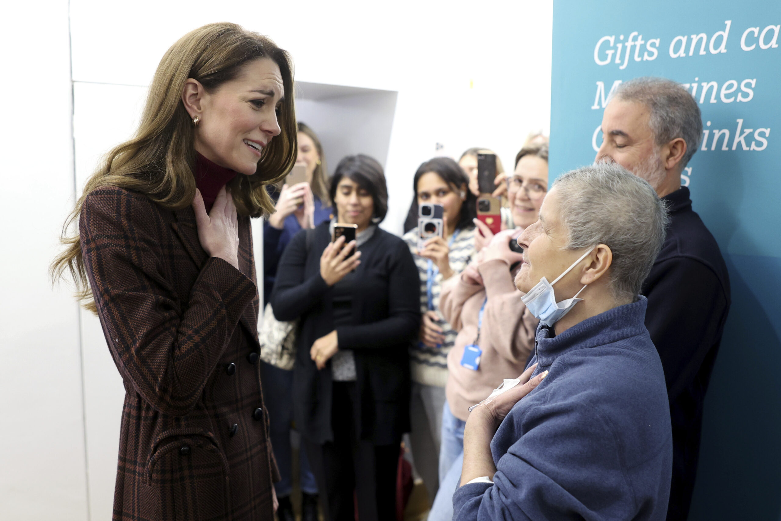 La princesa expresó su gratitud hacia el personal médico y su familia por el apoyo recibido. Foto: AP.