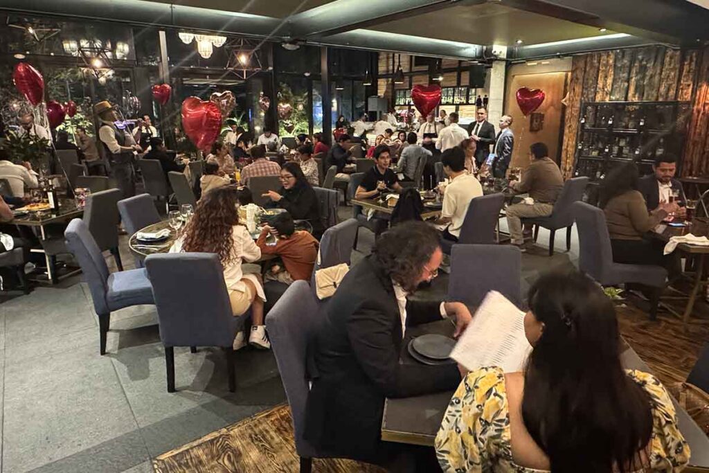 Querétaro celebró el día del amor y la amistad en los mejores restaurantes