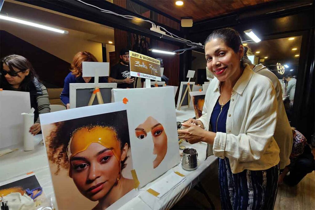 El artista brasileño Fabiano Millani ofreció un workshop en Querétaro