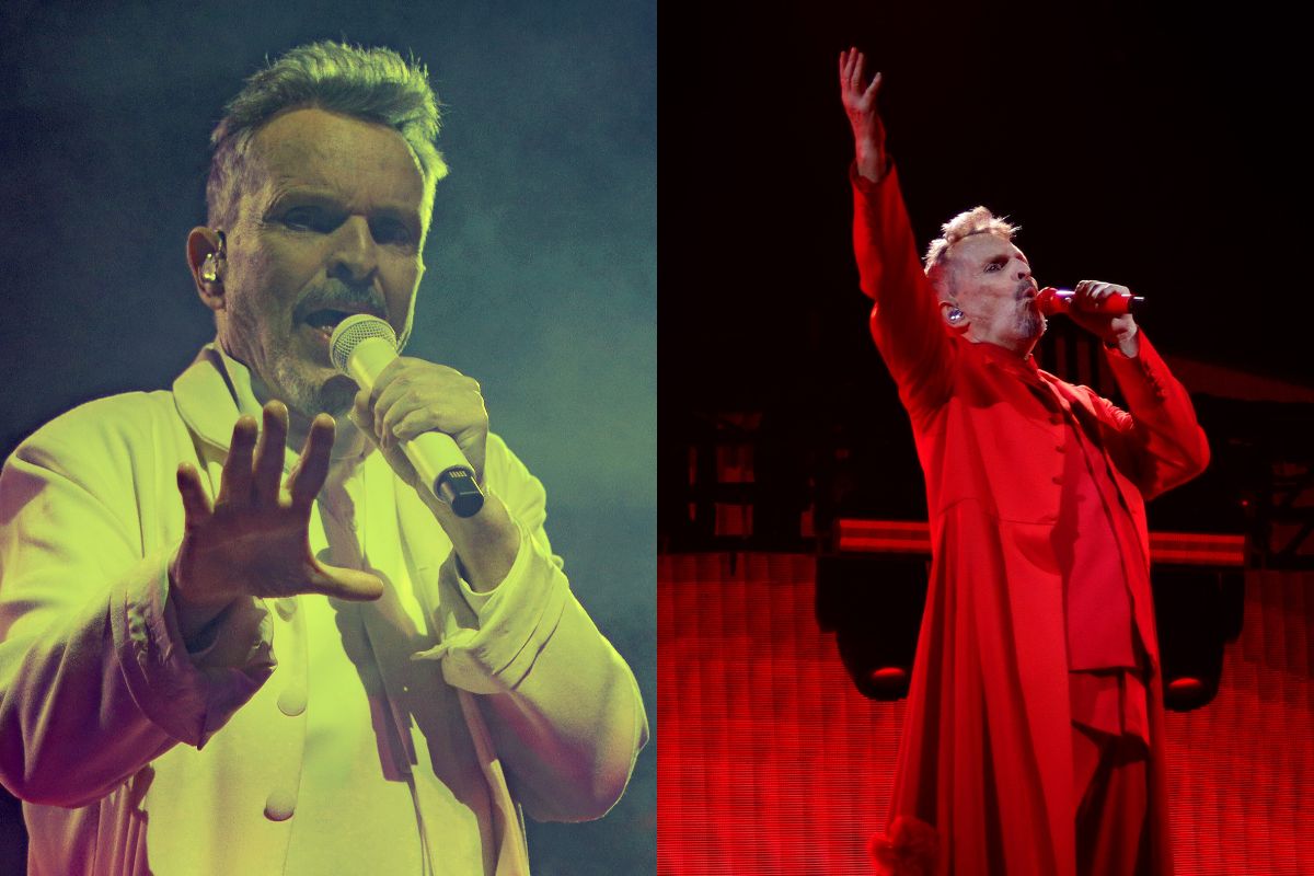 Miguel Bosé conquista al público de Querétaro