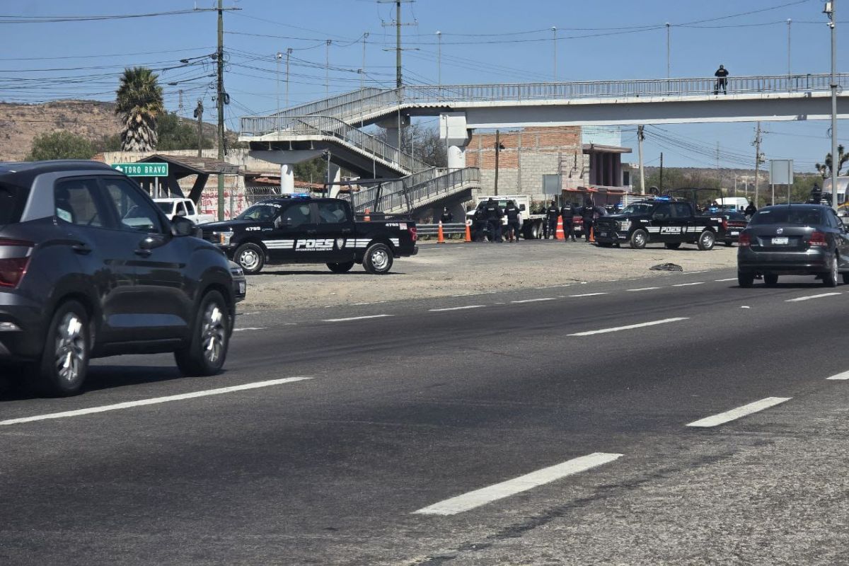 Prevención y seguridad en la ruta al partido Gallos Blancos