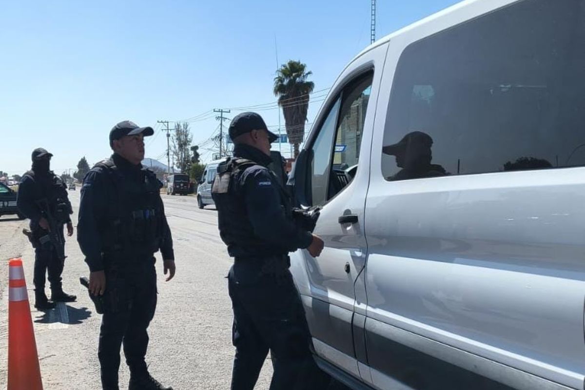 Prevención y seguridad en la ruta al partido Gallos Blancos