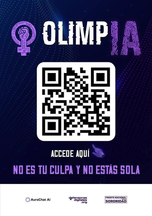 OlimpIA ofrece asesoría legal y contención emocional a víctimas de violencia en línea.