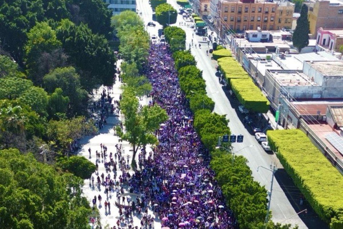 Así se vivió el 8M en Querétaro