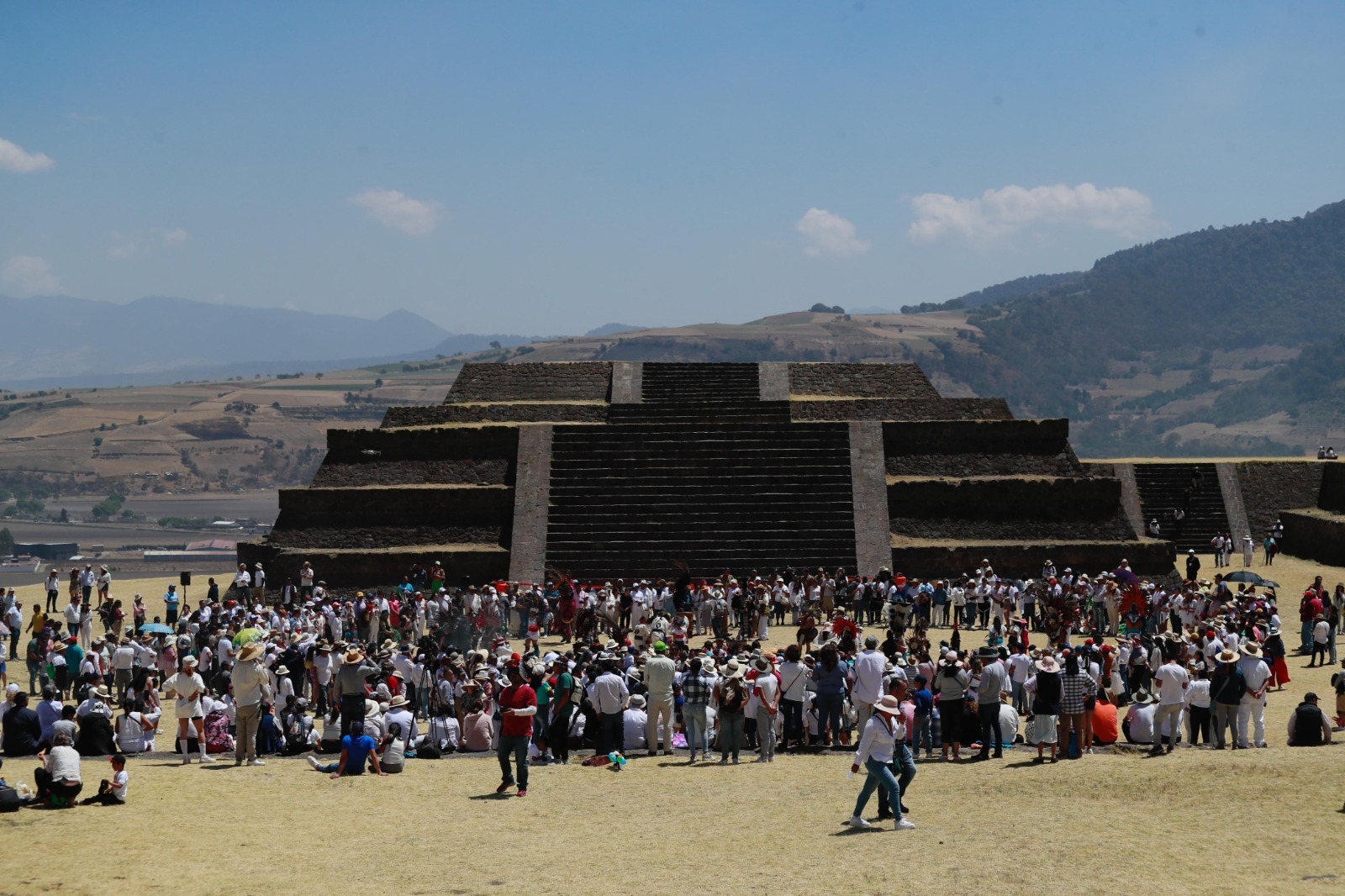 La Pirámide del Sol en Teotihuacán, epicentro de energía en el Equinoccio de Primavera.