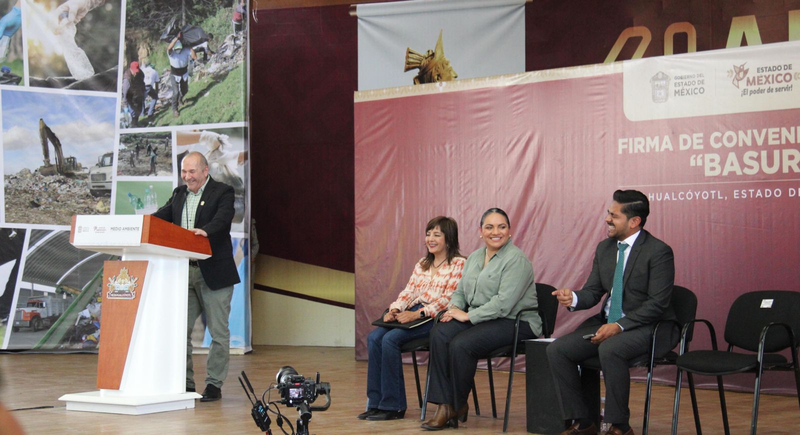 Municipios mexiquenses recibirán apoyo técnico y capacitación para mejorar la gestión de residuos.