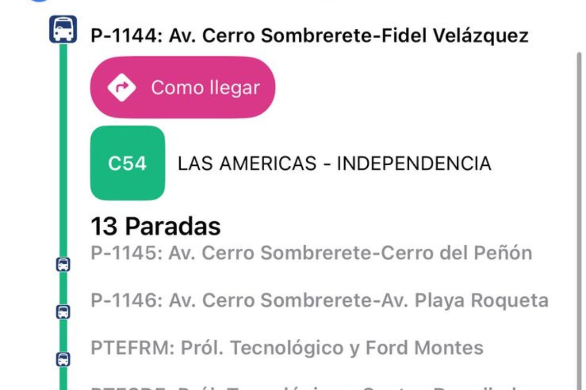 Mejoras en el sistema hacen más fácil planear tu ruta de un punto a otro.