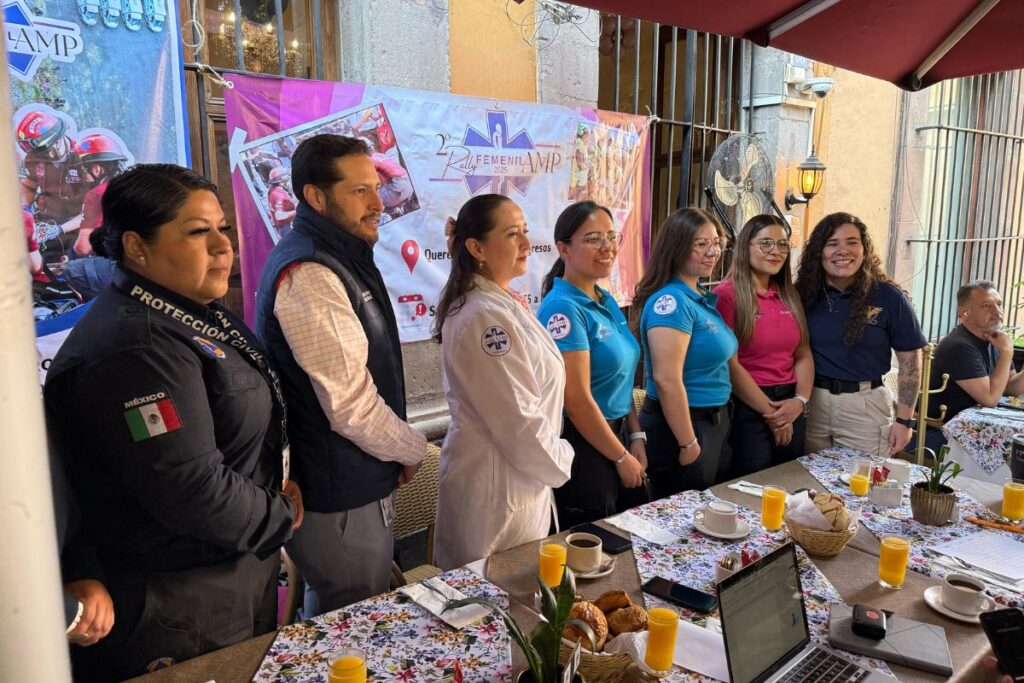 Querétaro será sede del Rally Nacional Femenil de Atención Prehospitalaria 