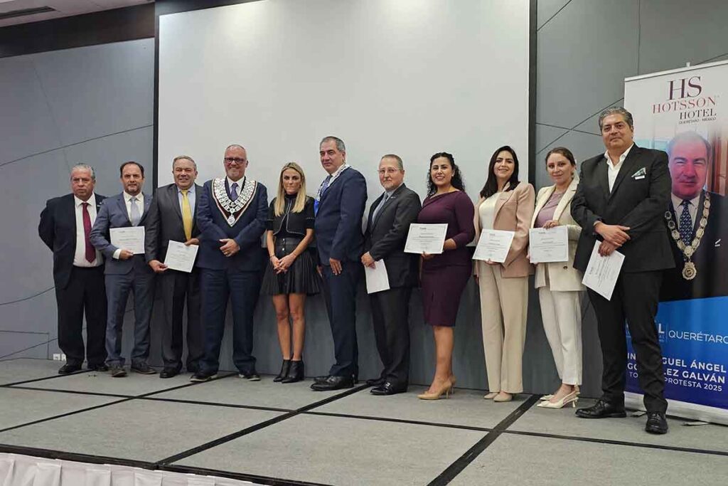 Skål Querétaro 695 vivió la reelección de su presidente, el ingeniero Miguel Ángel González Galván