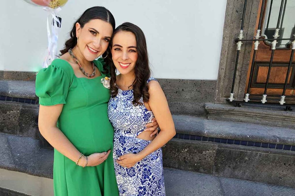 Laura Rodríguez celebra junto con sus amigas y familiares el baby shower de su hija Loretta