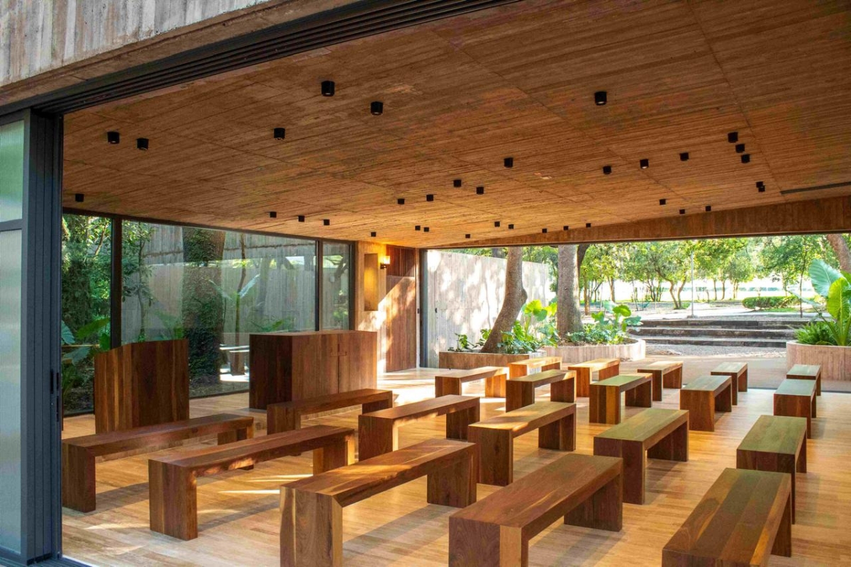 Cemex transforma la arquitectura religiosa de la capilla UDEM