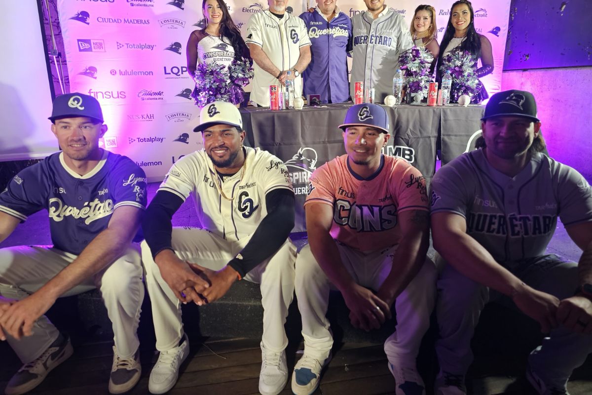 Conspiradores de Querétaro presenta uniforme para temporada 2025